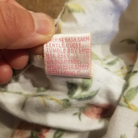 Sleep Club Tank & Shorts Set VTG Floral M EUC - Picture 4 of 11